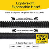 Pocket Hose Silver Bullet 100 Feet Lightweight Expanding Water House Lead Free