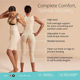 MARENA Post Surgical Compression Girdle, High-Back - S, Beige