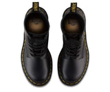 Dr. Martens Women's 1460W Originals Eight-Eye Lace-Up Boot Combat, Black Nappa 8