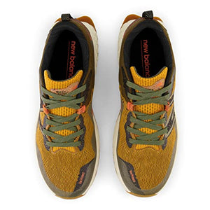 New Balance Men's Fresh Foam X Hierro V7 Running Shoe, Golden Hour/Dark Camo/Black, 11.5