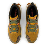 New Balance Men's Fresh Foam X Hierro V7 Running Shoe, Golden Hour/Dark Camo/Black, 11.5