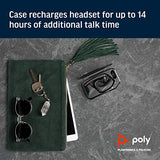 Poly (Plantronics + Polycom) Voyager 5200 Charge Case (Poly) - Headset Case Charger, Black (204500-101)