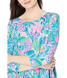 Lilly Pulitzer Geanna Dress Over Floral Print, 100% Cotton, SM One Size