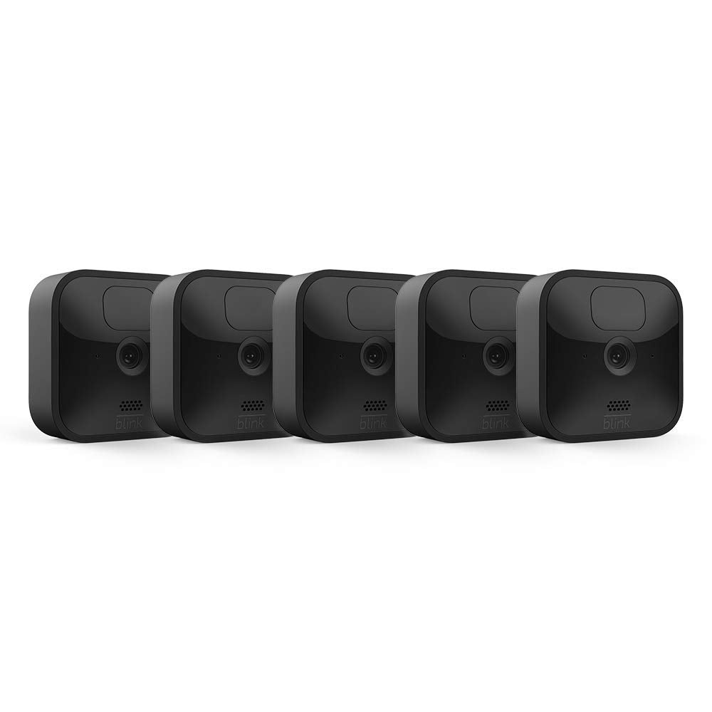 OPEN BOX! Blink Outdoor (3rd Gen) – wireless, weather-resistant HD security camera with two-year battery life and motion detection, set up in minutes – 5 camera system