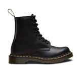 Dr. Martens Women's 1460W Originals Eight-Eye Lace-Up Boot Combat, Black Nappa 8