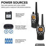 Midland GXT1000VP4 2-Pk 36-Mile 50-Channel FRS/GMRS Two-Way Radio (Pair)