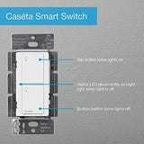 Lutron P-PKG1WS-WH Caseta Smart Switch Kit with Remote - White