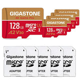 5-PACK Gigastone 128GB Micro SD Card (4K Video Recording, Nintendo-Switch)