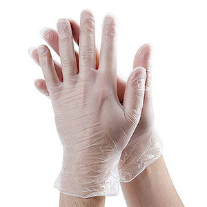 MED PRIDE Medpride Medical Vinyl Examination Gloves, Large, 1000-Count, Latex Free, Disposable, Ultra-Strong, Clear, Fluid, Blood, Exam, Healthcare, Food Handling Use, No Powder