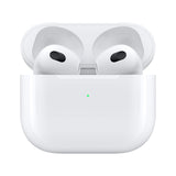 ULN - Apple AirPods (3rd Generation) Wireless Ear Buds, Bluetooth Headphones, Personalized Spatial Audio, Sweat and Water Resistant, Lightning Charging Case Included, Up to 30 Hours of Battery Life