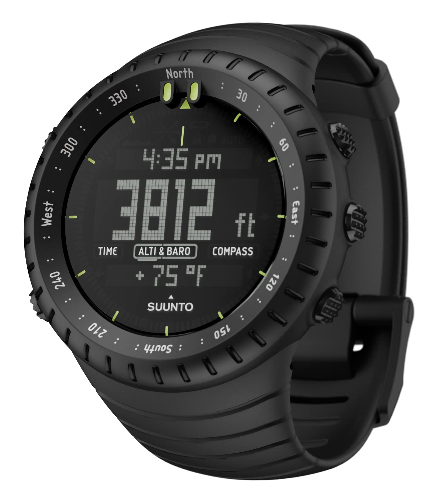 ULN - Suunto Core Classic, Outdoor Watch, All Black