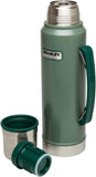 Stanley Classic Stainless Steel Thermos 24 Hours Cold & Hot Beverages 1 Liter