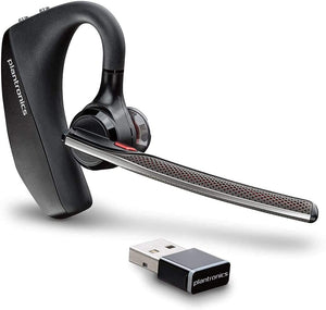 UVG - Plantronics - Voyager 5200 UC (Poly) - Bluetooth Single-Ear (Monaural) Headset - Compatible to connect to your PC and/or Mac - Works with Teams, Zoom & more - Noise Canceling