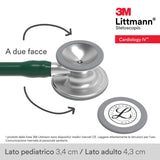 3M Littmann Cardiology IvTM 27" Stethoscope Hunter Green