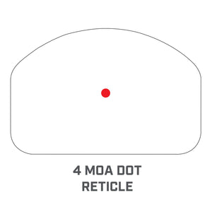 NEW Bushnell RXS100 Reflex Sight, Red Dot Sight with 4 MOA and 8 Brightness Settings, Durable with Long Battery Life