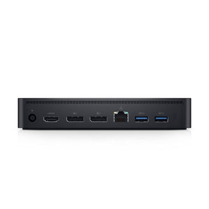 ULN - Dell Universal Dock - D6000S, Equipped with USB-C/USB-A PowerShare Options, Connect Upto Three 4K Displays, LED Indicator, Black