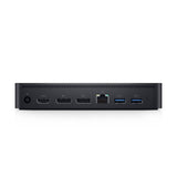 ULN - Dell Universal Dock - D6000S, Equipped with USB-C/USB-A PowerShare Options, Connect Upto Three 4K Displays, LED Indicator, Black