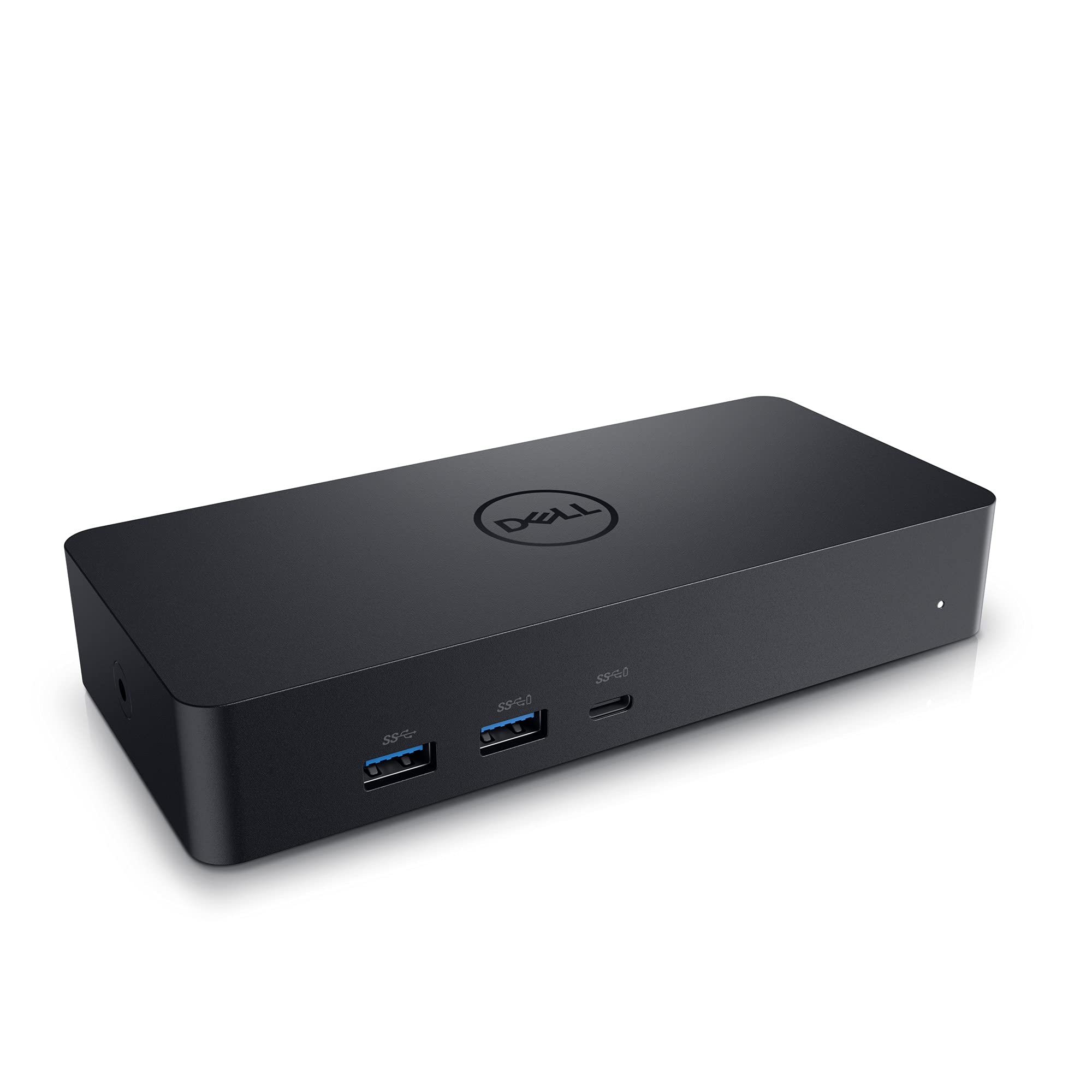 ULN - Dell Universal Dock - D6000S, Equipped with USB-C/USB-A PowerShare Options, Connect Upto Three 4K Displays, LED Indicator, Black