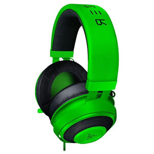 Razer Kraken Gaming Headset: Lightweight Aluminum Frame, Retractable Noise Isolating Microphone, For PC, PS4, PS5, Switch, Xbox One, Xbox Series X & S, Mobile, 3.5 mm Audio Jack – Green