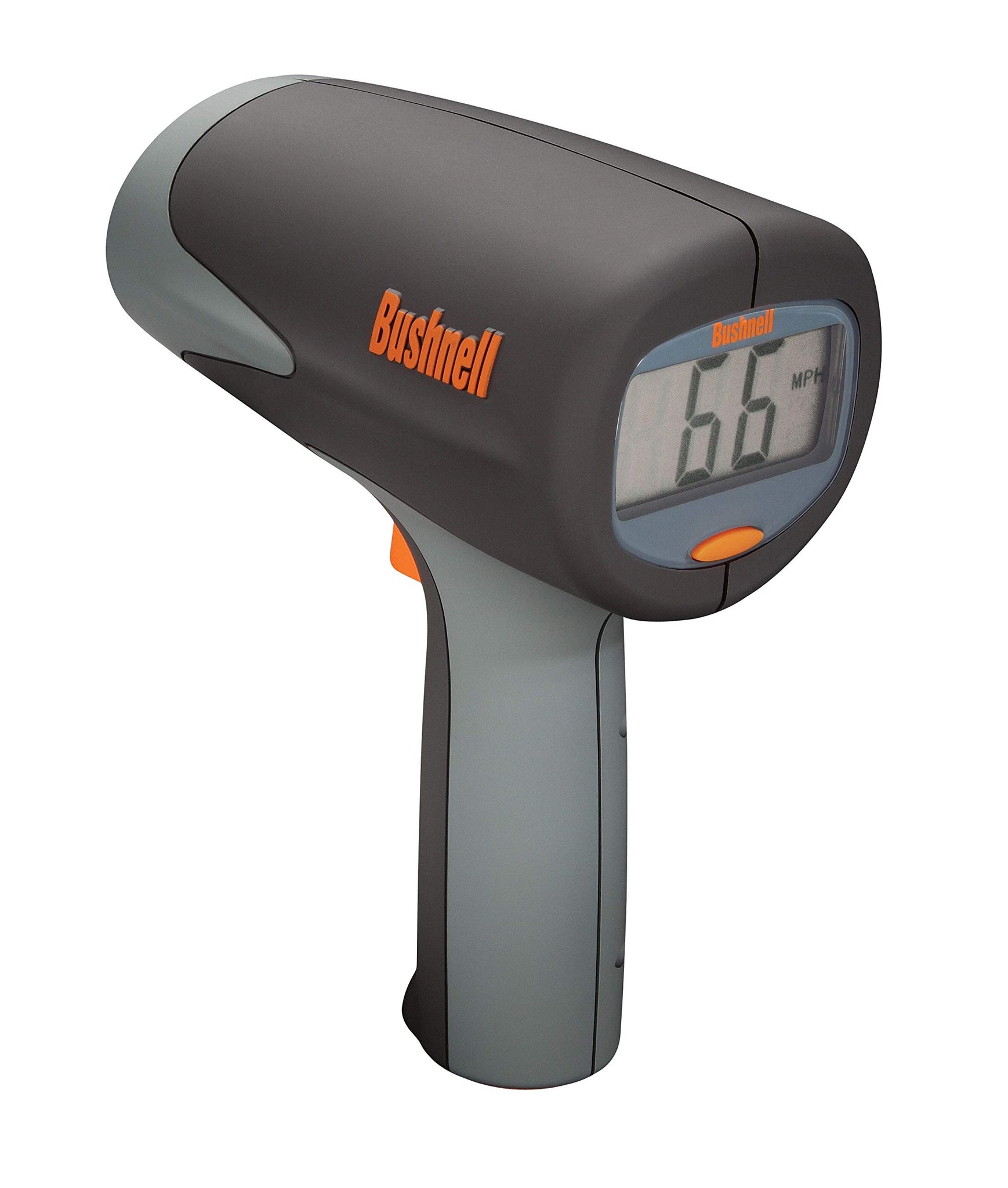 Bushnell Velocity Speed Gun Point Shoot 1 MPH Accuracy LCD Display Gray