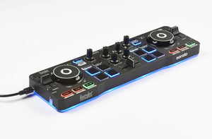 Hercules DJ Control Starlight Compact Controller with Serato DJ Lite