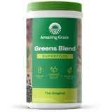 Amazing Grass Greens Blend Superfood: Super Greens Powder Smoothie Mix for Boost Energy ,with Organic Spirulina, Chlorella, Beet Root Powder, Digestive Enzymes & Probiotics, Original, 60 Servings