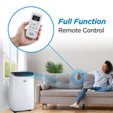 BLACK+DECKER 8,000 BTU Portable Air Conditioner up to 350 Sq. with Remote Control, White