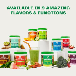 Amazing Grass Greens Blend Superfood: Super Greens Powder Smoothie Mix for Boost Energy ,with Organic Spirulina, Chlorella, Beet Root Powder, Digestive Enzymes & Probiotics, Original, 60 Servings