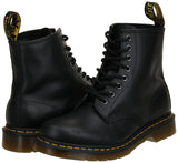 Dr. Martens Women's 1460W Originals Eight-Eye Lace-Up Boot Combat, Black Nappa, 8