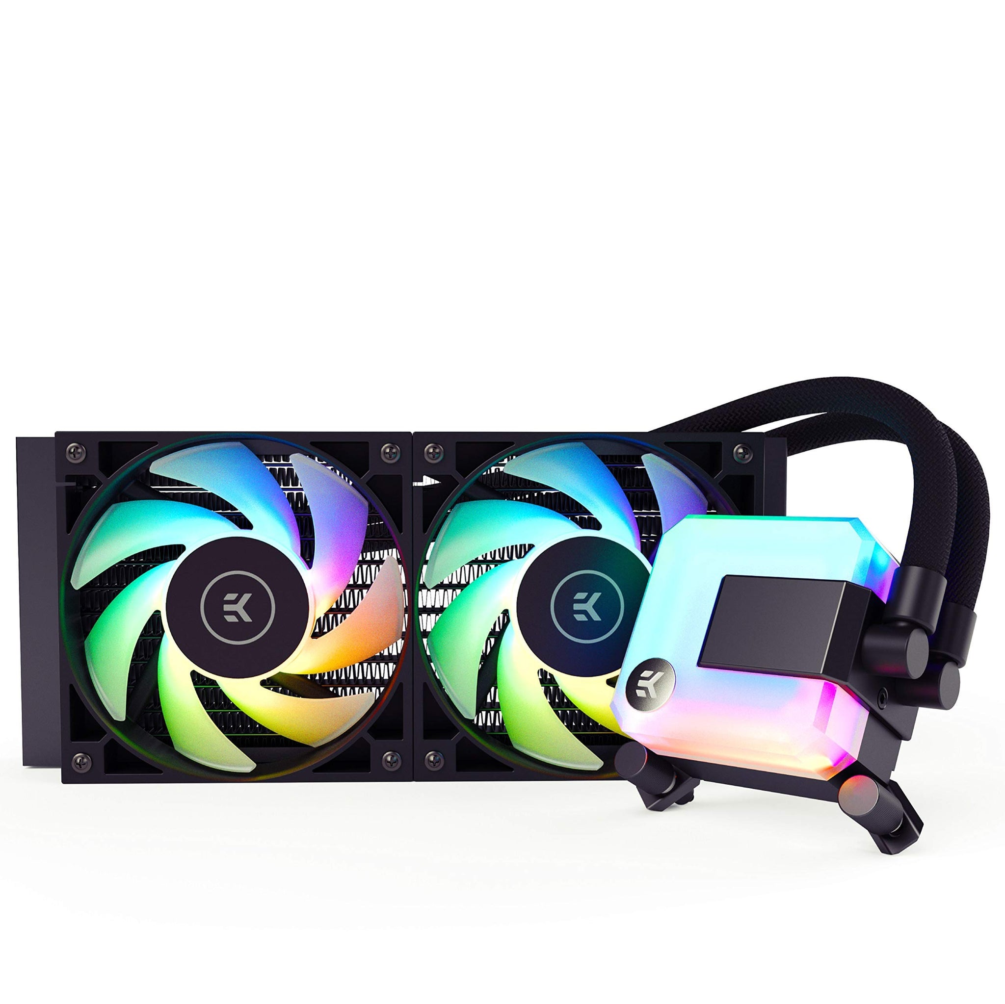 EK Water Blocks 240mm AIO Cooler D-RGB All-in-One CPU Cooler (EK-AIO 240 D-RGB)