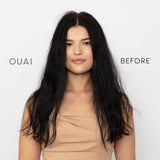 OUAI Leave In Conditioner & Heat Protectant Spray - Prime Hair for Style, Smooth Flyaways, Add Shine and Use as Detangling Spray - No Parabens, Sulfates or Phthalates (4.7 oz)