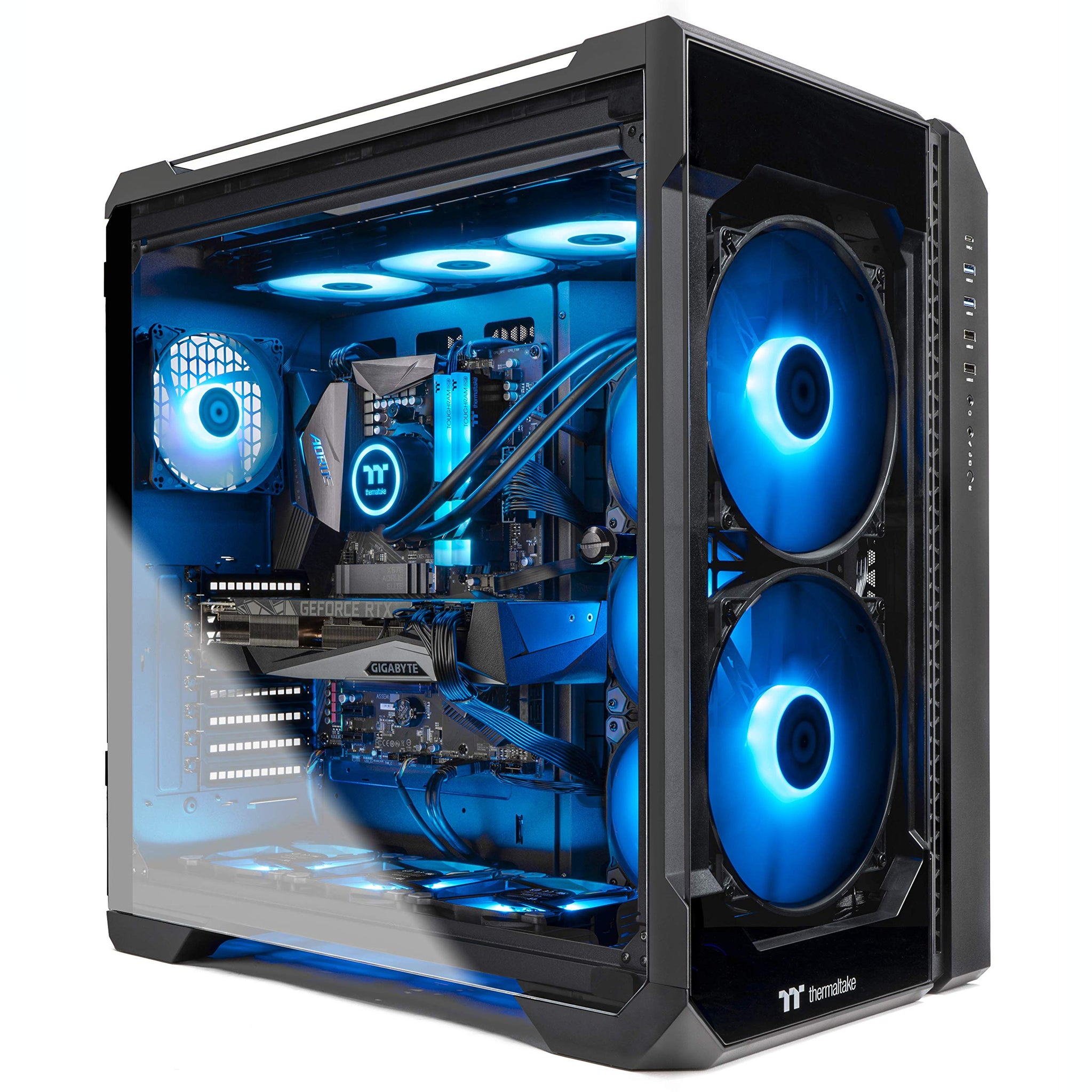 Thermaltake Gaming PC AMD Ryzen 7 5800X, 16GB RAM, Nvidia RTX 3090, 1TB Gen4 M.2